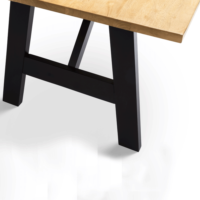 Hockley Oak Finish Wooden Dining Table by Lavishway | Dining Tables-20147