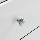 Hollywood 2 Drawers White End Table by Lavishway | Side Tables-25338