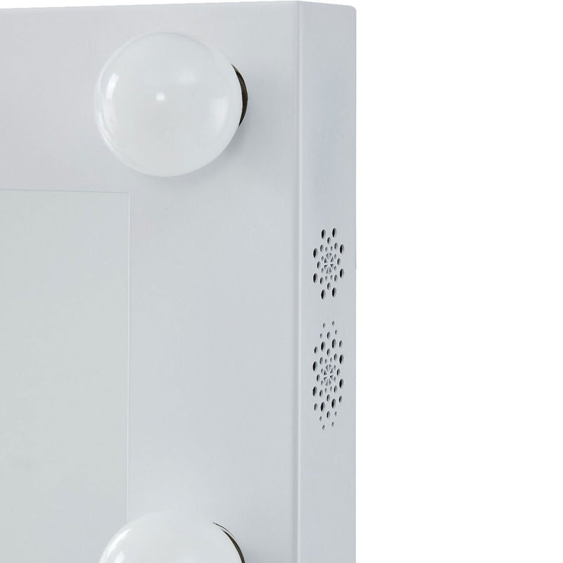 Hollywood Bluetooth Speaker Floor Mirror by Lavishway | Floor Mirrors-25216