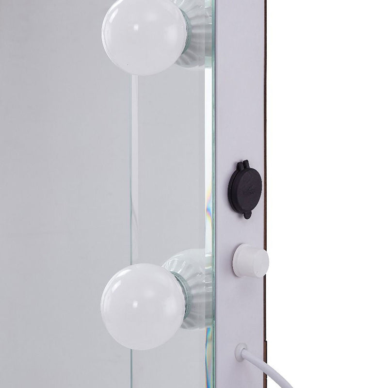 Hollywood Bluetooth Speaker Floor Mirror by Lavishway | Floor Mirrors-25201