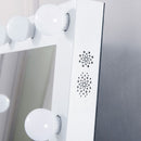 Hollywood Bluetooth Speaker Floor Mirror by Lavishway | Floor Mirrors-25214