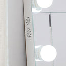 Hollywood Bluetooth Speaker Floor Mirror by Lavishway | Floor Mirrors-25199