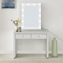Hollywood Glass Console & LED Desktop Mirror by Lavishway | Wall Mirrors-25174