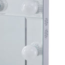 Hollywood Glass Dressing Table Mirror by Lavishway | Table Mirrors-25714