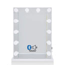 Hollywood Glass Dressing Table Mirror by Lavishway | Table Mirrors-25707