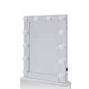 Hollywood Glass Dressing Table Mirror by Lavishway | Table Mirrors-25729