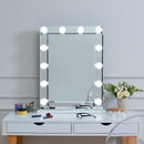 Hollywood Glass Dressing Table Mirror by Lavishway | Table Mirrors-25725