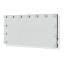 Hollywood Glass Dressing Table & Mirror by Lavishway | Table Mirrors-25123