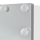 Hollywood Glass Dressing Table & Mirror by Lavishway | Table Mirrors-25129