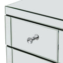 Hollywood Glass Dressing Table & Mirror by Lavishway | Table Mirrors-25131