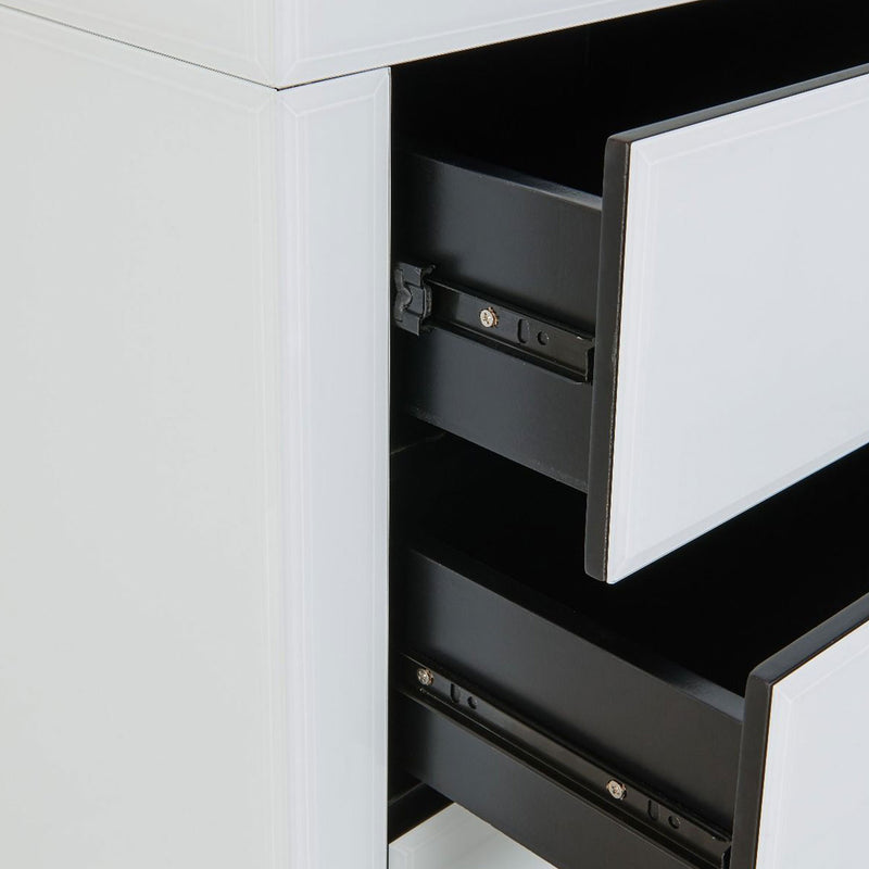 Hollywood Mirrored Chest of Drawers by Lavishway | Chest Of Drawers-25319