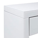 Hollywood White Console Table & Mirror by Lavishway | Wall Mirrors-25091