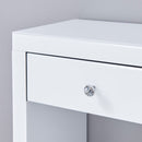 Hollywood White Console Table & Mirror by Lavishway | Wall Mirrors-25087