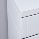 Hollywood White 7 Drawers Dressing Table by Lavishway | Dressing Tables-25040