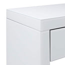 Hollywood White Console Table & Mirror by Lavishway | Table Mirrors-25080