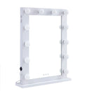 Hollywood White Dressing Table Mirror by Lavishway | Table Mirrors-25687
