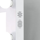 Hollywood White Dressing Table Mirror by Lavishway | Table Mirrors-25681