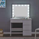 Hollywood White Vanity Station by Lavishway | Table Mirrors-25060