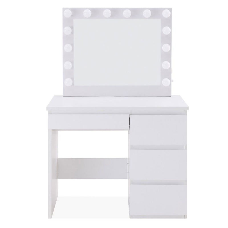 Hollywood White Vanity Station by Lavishway | Table Mirrors-25064