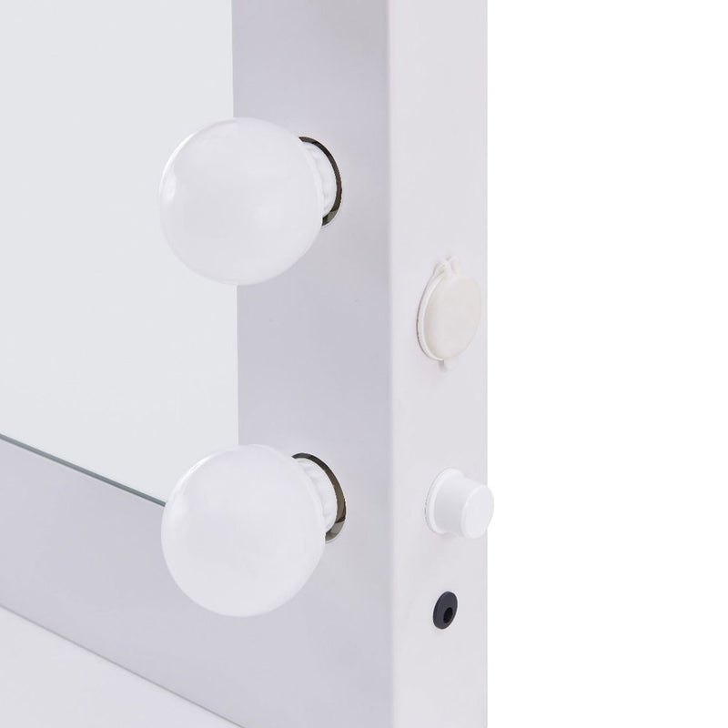 Hollywood White Vanity Station by Lavishway | Table Mirrors-25066