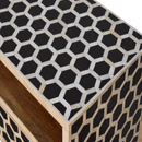 Honeycomb Modern 2 Drawers Bone Inlay TV Unit by Lavishway | TV Units Cabinets-59335