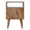 Honeycomb Open Slot Carved Bedside Table by Lavishway | Bedside Tables-59307