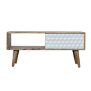 Honeycomb Contemporary Carved Coffee Table by Lavishway | Coffee Tables-59289