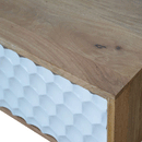 Honeycomb Contemporary Carved Coffee Table by Lavishway | Coffee Tables-59295