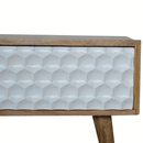 Honeycomb Contemporary Carved Coffee Table by Lavishway | Coffee Tables-59294