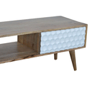 Honeycomb Contemporary Carved Coffee Table by Lavishway | Coffee Tables-59293