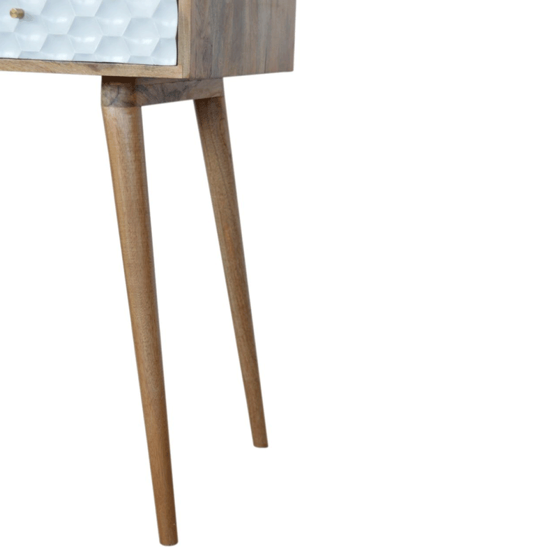 Honeycomb Carved Solid Wood Writing Desk by Lavishway | Reclaimed Wood Desks-59275