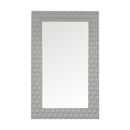 Honeycomb Rectangular Wall Mirror by Lavishway | Wall Mirrors-51599
