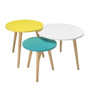 Hove Pastel Top Nest Of 3 Tables by Lavishway | Nest of Tables-28513