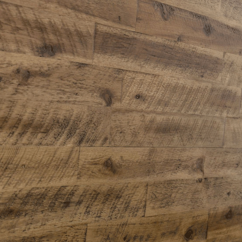 Hoxton Solid Acacia High Headboard Bed Frame by Lavishway | Wooden Beds-20092