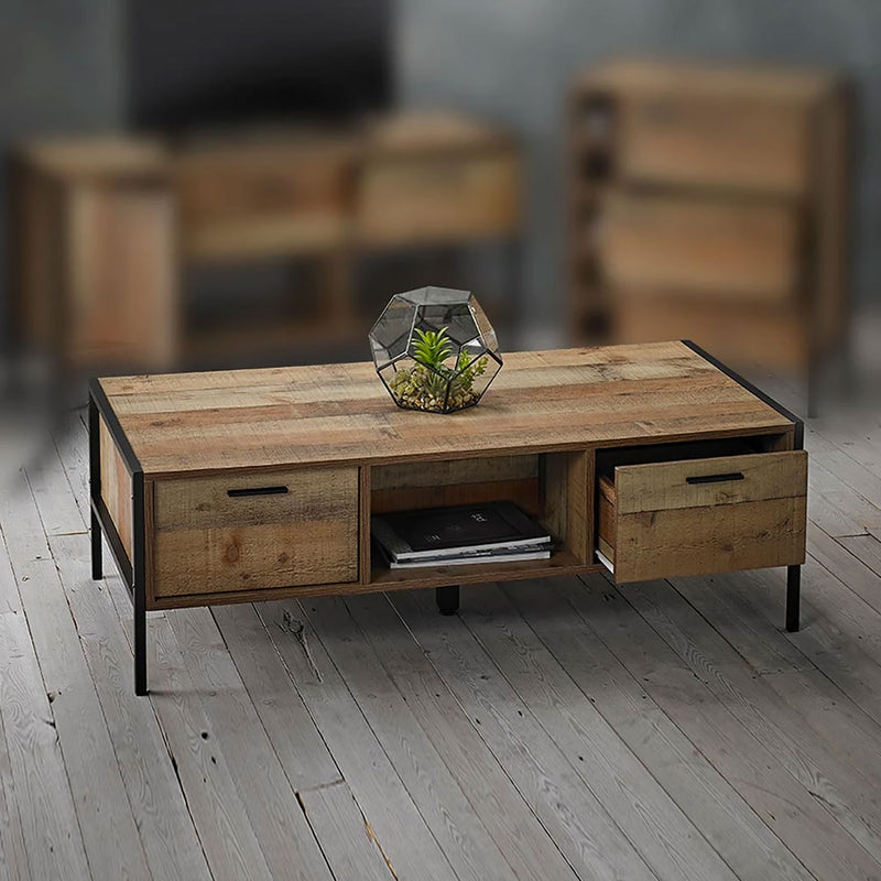 Hoxton Coffee Table With Drawers by Lavishway | Coffee Tables-35296