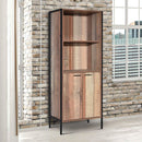 Hoxton Metal Bookcase Display Cabinet by Lavishway | Book Shelves and Cabinets-35285