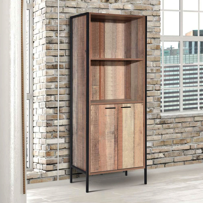 Hoxton Metal Bookcase Display Cabinet by Lavishway | Book Shelves and Cabinets-35285
