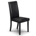 Hudson Contemporary Faux Leather Dining Chair by Lavishway | Dining Chairs-20086