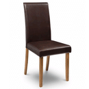 Hudson Contemporary Faux Leather Dining Chair by Lavishway | Dining Chairs-20087
