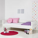 Huxie Modern White Wooden Day Bed
