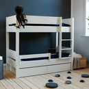 Huxie White Wooden 2 Underbed Drawers