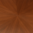 Huxley Walnut Finish Round Top Dining Table by Lavishway | Dining Tables-20041