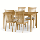 Ibsen Oak Finish Extendable Dining Table by Lavishway | Dining Tables-20023