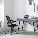 Imola Black Mesh Back Office Chair by Lavishway | Mesh Chairs-20019