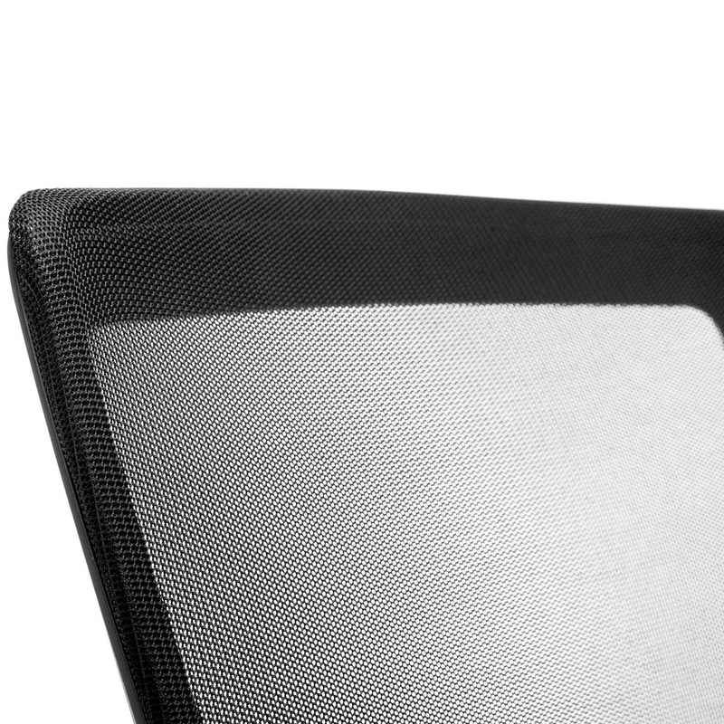 Imola Black Mesh Back Office Chair by Lavishway | Mesh Chairs-20017