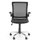 Imola Black Mesh Back Office Chair by Lavishway | Mesh Chairs-20012