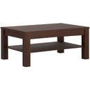 Imperial Dark Mahogany Melamine Coffee Table by Lavishway | Coffee Tables-45431