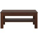 Imperial Dark Mahogany Melamine Coffee Table by Lavishway | Coffee Tables-45432