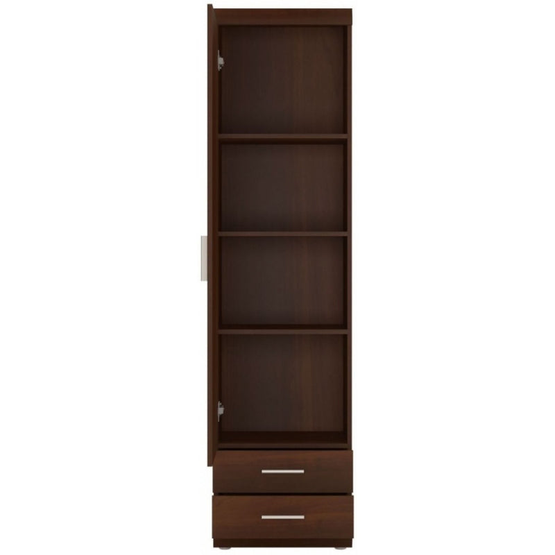 Imperial Dark Mahogany Tall Display Cabinet by Lavishway | Display Cabinet-45450