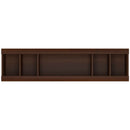 Imperial Dark Mahogany Wall Shelving Unit by Lavishway | Book Shelves and Cabinets-45424
